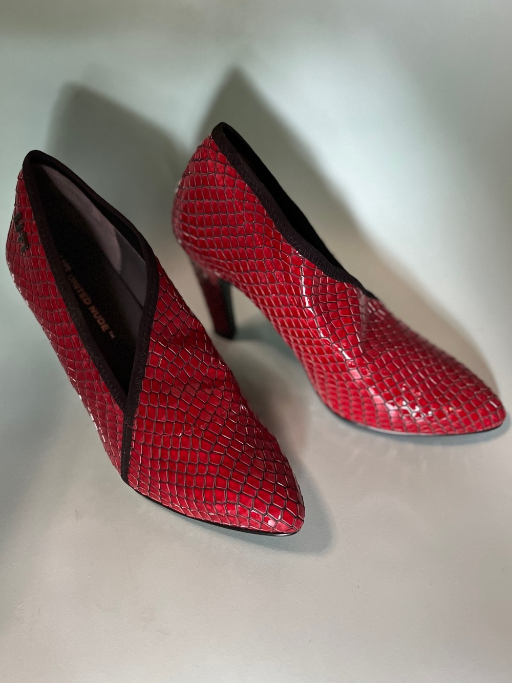 United Nude Asymmetrical Statement High Heels